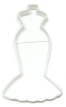 Mermaid Style Trumpet Wedding Dress Bridal Gown Outline Cookie Cutter USA PR2519 - £2.40 GBP