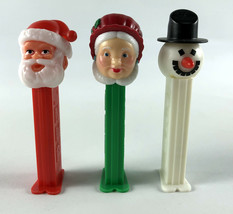 PEZ Candy Dispenser - Santa &amp; Mrs. Claus &amp; Snowman Slovenia 4.966.305 - £7.37 GBP