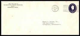 1952 US Cover - Bloomington Limestone Corp, Bloomington, Indiana D7 - £2.33 GBP