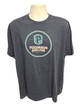 Persimmon Hollow Brewing Company Adult Gray 2XL TShirt - £13.18 GBP