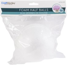 Foam Half Ball 5 inch 2 Per Pkg - $436.91 MXN