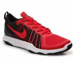 Nike Men&#39;s Flex Train Aver 831568 600 Red / Black Shoes Sneakers Size 9 - $75.99