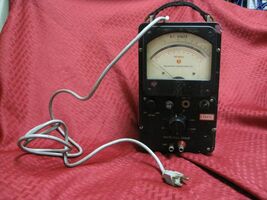 VINTAGE Ballantine Lab 300D vacuum tube Voltmeter OR audio DB Meter, ste... - $69.29