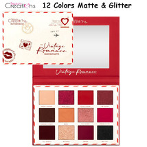 Beauty Creations Vintage Romance Smokey 12 Color Matte Glitter Eyeshadow... - $11.63