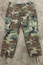 US Military Pants Medium Short Trousers Woodland Camo Combat BDU Hunting... - £18.58 GBP