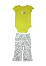 Carter&#39;s &quot;Daddy Says I&#39;m Purr-fect&quot; 2-piece Bodysuit Set, Size 12 months - $145.66 MXN