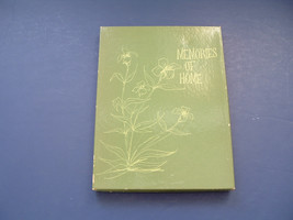 Vintage gift book Memories of Home by Caesar Johnson illustrated  - $19.75