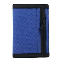 RFID Blocking Canvas Wallet for Men and Women - Trifold Nylon Wallet with Magic  - £12.81 GBP