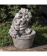11&quot;H TURTLE GARDEN FOUNTAIN PUDGY PALS - $114.23 CAD
