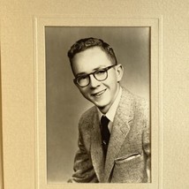 1956 Butler PA High School Mens Portrait in Original Fold Over Cardboard Sleeve - £19.94 GBP