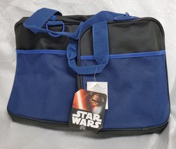 Star Wars The Force Awakens Polyester Overnight Duffle Bag 16"X 11" Blue/Black image 3