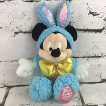 Disneyland Happy Easter 2008 Plush Mickey Mouse In Bunny Suit Stuffed An... - £7.77 GBP