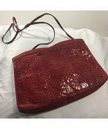 Vintage Reptile Leather MORRIS MOSKOWITZ Evening Bag/Purse (9.5 x 6 in, ... - $14.80