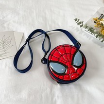Disney Marvel Spider-Man New Children&#39;s Oblique Bag Cartoon Fashion Boys and Gir - £58.68 GBP