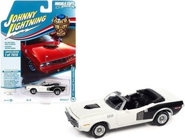 1971 Plymouth Barracuda Convertible Sno White with Black Hemi Side Billboards &quot; - £14.58 GBP