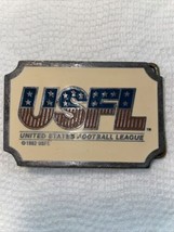 United States Football League USFL Sports Memorabilia 1982 Vintage Belt Buckle - £51.26 GBP