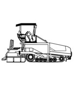 Asphalt Paver svg png digital download file, Heavy Equipment Svg, Contra... - $2.70 CAD