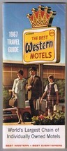 The Best Western Motels 1967 Travel Guide - $7.91