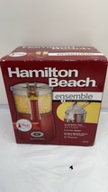Hamilton Beach Ensemble 72703 Red 3 Cups Food Processor Chopper - $29.65