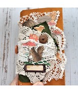 Fall junk journal handmade Forest junk book for sale complete Squirrel - $400.00