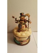 Christmas Snowman Jewelry Holder/Small Decorative Container             ... - $9.99