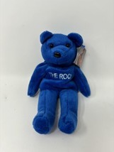 1999 WWF The Rock Attitude Beanie Plush Bear &quot;Smell What The Rock Is Cooking&quot; - $13.95