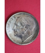 Rainbow Toned 1954 Silver Proof Roosevelt Dime 59 - $19.53 CAD