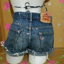 Vintage Levis 517 Cut Off Jean Shorts W29 - £47.45 GBP