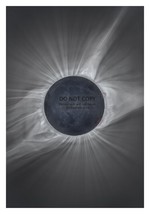 Total Solar Eclipse 2017 Artistic 13X19 Moon Wall Art Photo Poster - £15.92 GBP