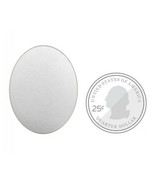 4 Aluminum Stamping Blanks Oval Metal Stamping Silver Jewelry Making 1.5&quot; - $94.84 MXN