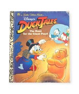 Little Golden Book: Disney&#39;s DuckTales The Hunt for the Giant Pearl - £10.14 GBP