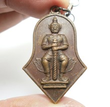 Thao Wessuwan Chulamanee Temple Yak Asura Wealthy King Lucky Rich Thai Pendant - £44.20 GBP