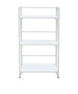 Furniture White 3-Tier Folding Bookshelf N12 - £369.78 GBP