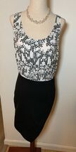 Silence + noise Black and white dress size small - $22.77
