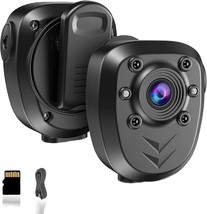 Ksadbossbo Body Camera With Audio Video Recording Spy Hidden Wireless Cam - $45.97