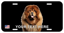 Newfoundland Brown Face Dog Can Personalize Novelty Metal License Plate B - $8.90+