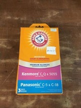 Kenmore 5055 Odor Eliminating Vacuum Bags 3 Pack BW131-5 - £8.59 GBP