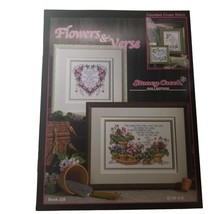 Flowers and Verse, Stoney Creek collection - Cross Stitch - Book 338 - $10.98