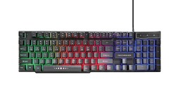 Techriver TK-G2000 Membrane Gaming Keyboard English Korean LED USB Wired Keyboar