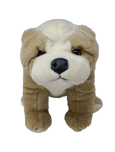 Shar Pei Plush Ty Dog Tan and White Sharpei 16” Medium Plush Stuffed Ani... - £14.99 GBP