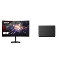 Acer Nitro 34&quot; QHD 3440 x 1440 1500R Curved PC Gaming Monitor AMD FreeSy... - $468.34