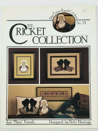 Cross Stitch Chart The Cricket Collection "Just Plain Friends" Vicki Hastings  - $3.99