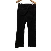 Talbots Curvy Bootcut Jeans Women&#39;s 10 Black Stretch Pockets Mid Rise Co... - $17.81