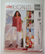 McCall&#39;s Pattern 3651 Jacket, Vest, Top, Pants, Shorts Size 8-14 Uncut - $165.85 MXN