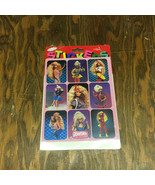 Vintage Barbie doll stickers in original sealed package Gibson brand sti... - $21.73