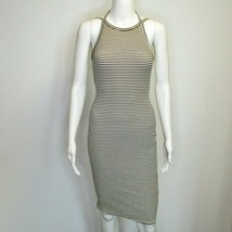Silence + Noise Striped Stretch Harness Backless Dress Urban Outfitters size XS - £22.03 GBP
