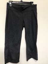 Athleta  Gusset Legging Capri Women Size M  Gray - £11.13 GBP