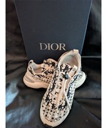 Dior White Black B24 Oblique 069 Cannage Low Top Sneaker Mens Box EU 42 ... - $7,797.52 MXN