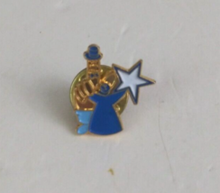 Vintage Star With Helping Hand Lapel Hat Pin - £5.81 GBP