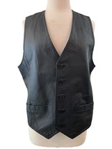 Women&#39;s Wilsons Leather Vest Medium Biker Motorcycle The Leather Experts - £30.33 GBP